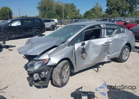 2015 Honda Civic Lx from USA, damaged, VIN 19XFB2F55FE080530